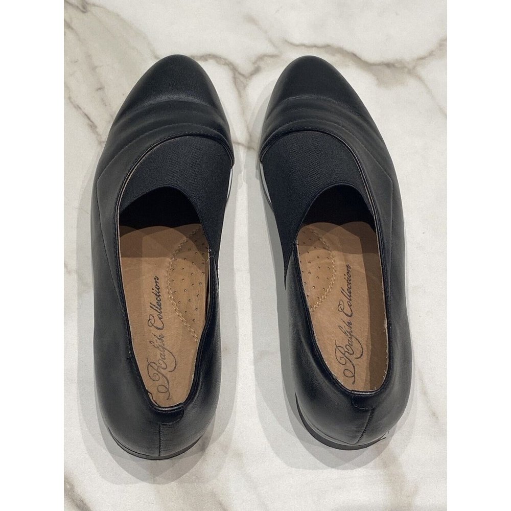 Ralph Collection Women’s Black “Razzle” Loafers Size 36-38 US 6-8